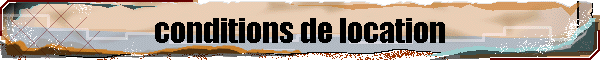 conditions de location